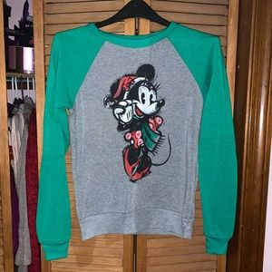Disney Minnie Christmas top.